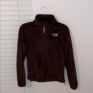 Brown North Face Fleece Jacket